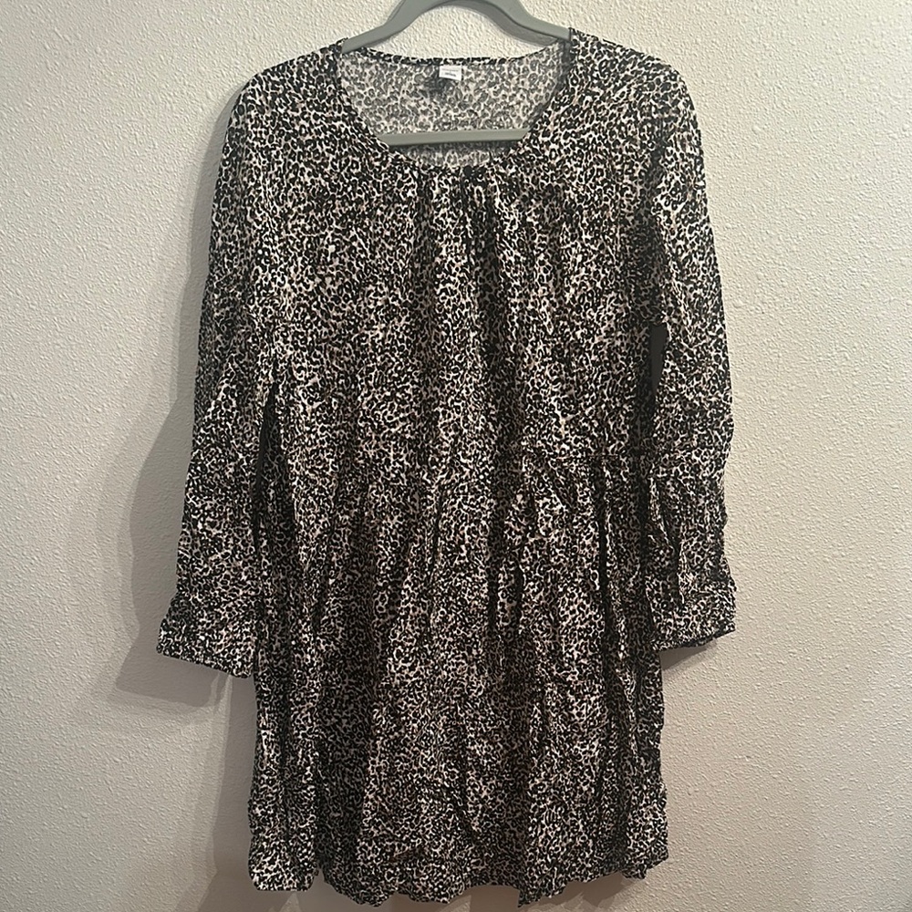 Leopard Print Women's Dress from Old Navy